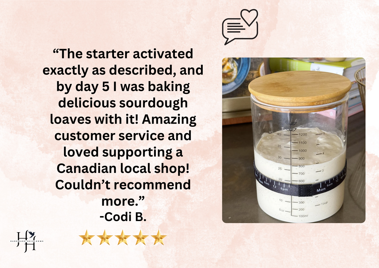 Organic Sourdough Starter for Sourdough Bread Lovers