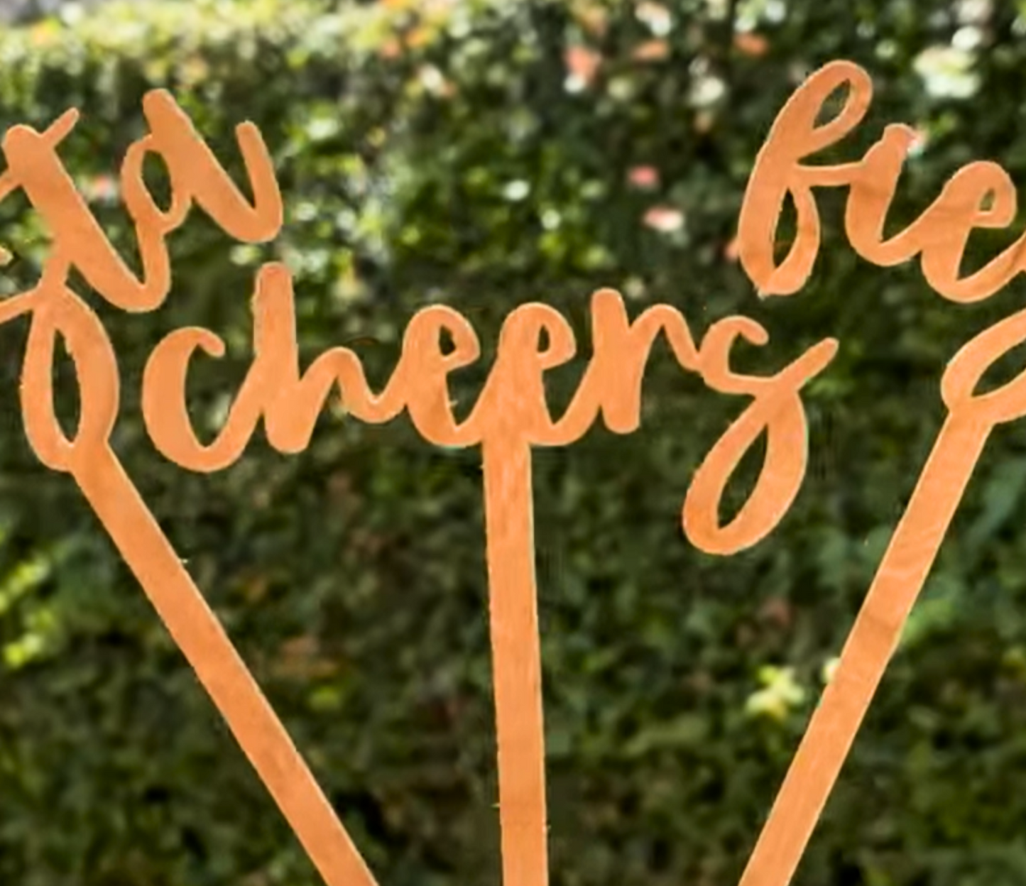 Personalized Premium Handmade Drink Stirrers