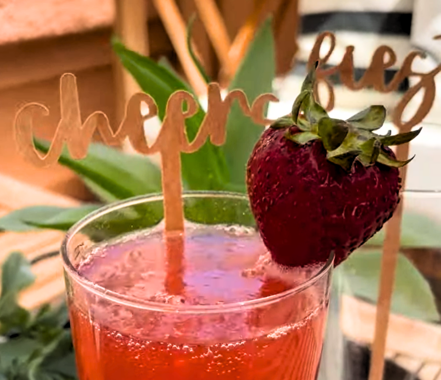 Personalized Premium Handmade Drink Stirrers