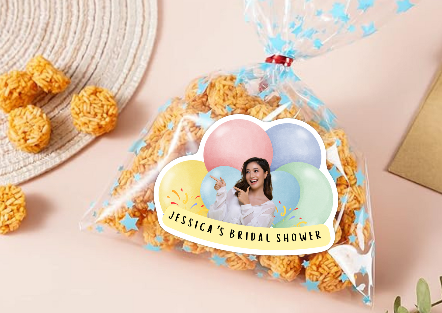 Bridal Shower Sticker｜Custom Bridal Shower Sticker｜Personalized Favor Sticker｜Bridal Shower Favor｜Party Favor｜Goodie bag