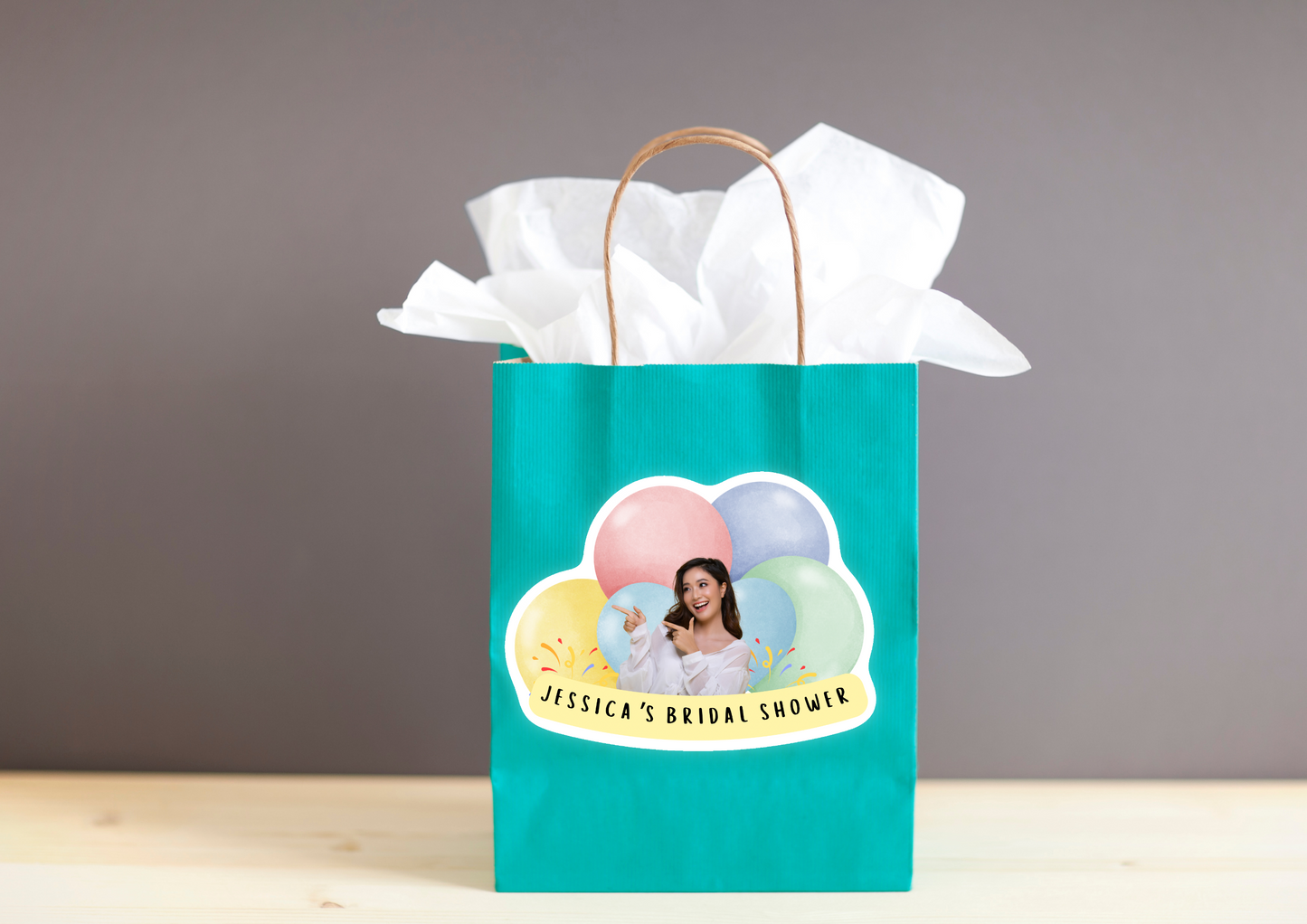 Bridal Shower Sticker｜Custom Bridal Shower Sticker｜Personalized Favor Sticker｜Bridal Shower Favor｜Party Favor｜Goodie bag