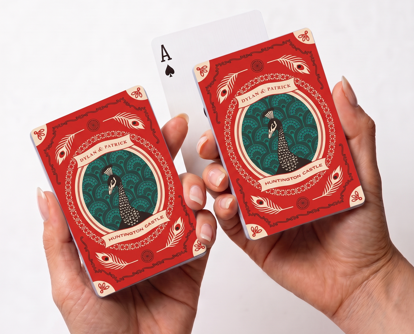 Custom Wedding Playing Cards - Personalized Bulk Favors (Sets of 5+)