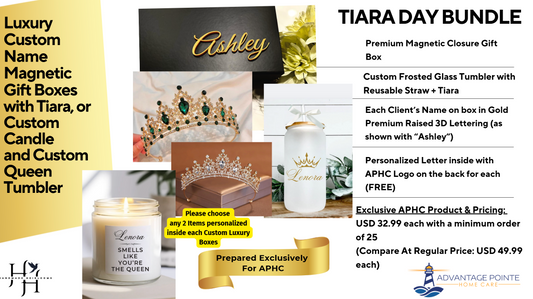 Custom Listing for APHC (Ashley): Personalized Luxury Gift Set with 3D Premium Lettering